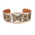 Butterfly design handmade adjustable copper bracelet