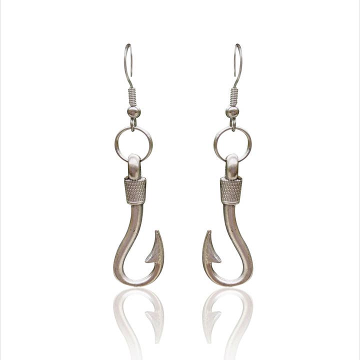 Anchor  stainless steel earrings