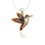 Hummingbird design necklace