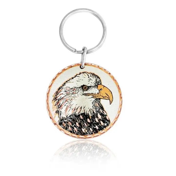 American Eagle Head Keychain