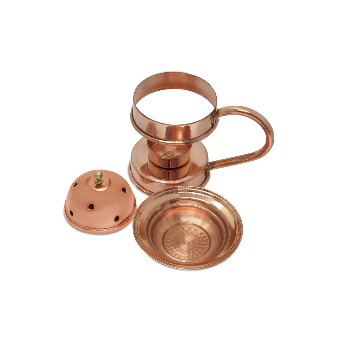 Handmade copper insense burner