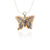 Butterfly design necklace