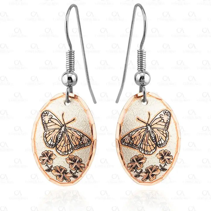 Butterfly  Design Earrings