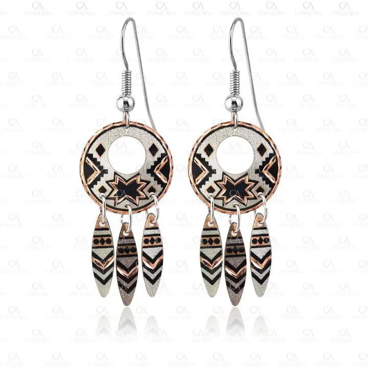 western Southwest Star earrings