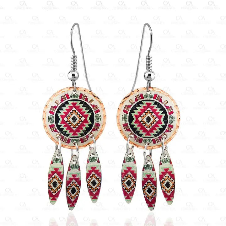 Dangle Drop western Earrings CM-20