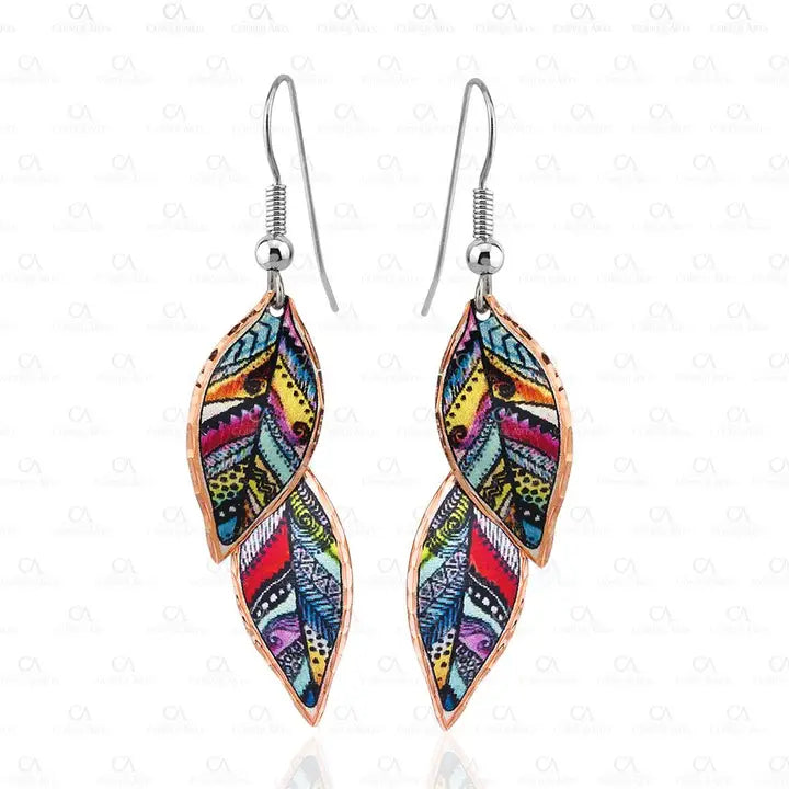 Dangle Leaves Earrings