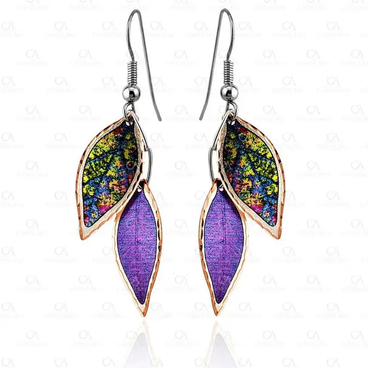 Dangle Leaves Earrings