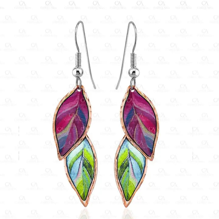 Dangle Leaves Earrings