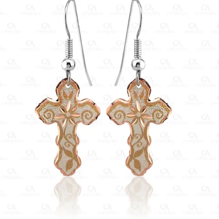 cross Designs Earrings
