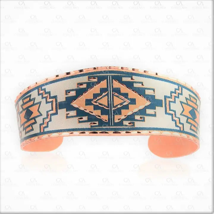 Denim Blue western Bracelet BR-722BL