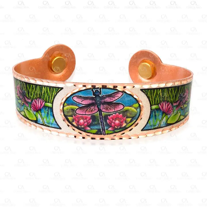 Dragonfly Colorful Bracelet With Magnet