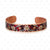 Red flower Narrow Design Bracelet