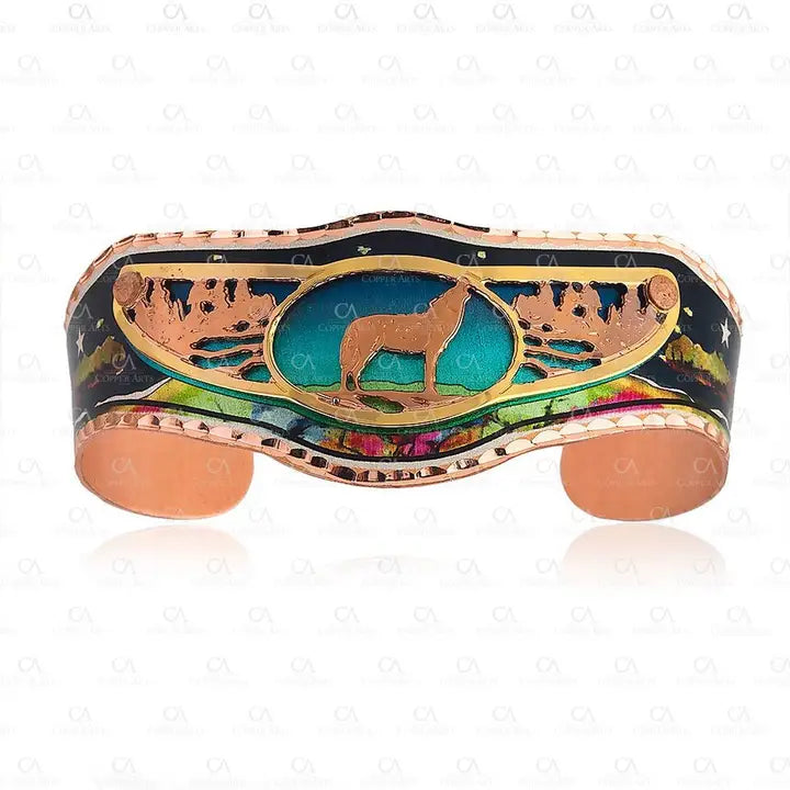 Wolf 3D Design Bracelet