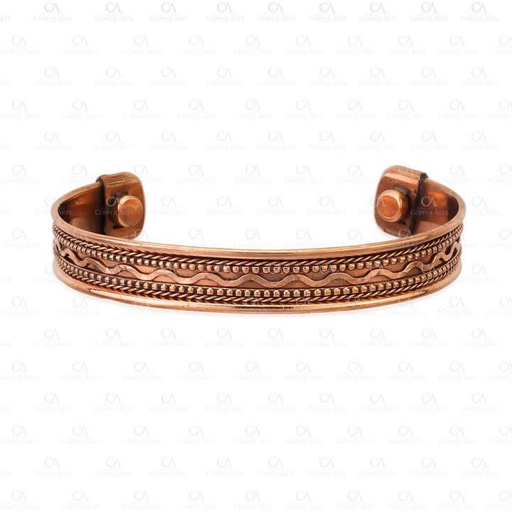 Plain Bracelet MAGNETIC COPPER
