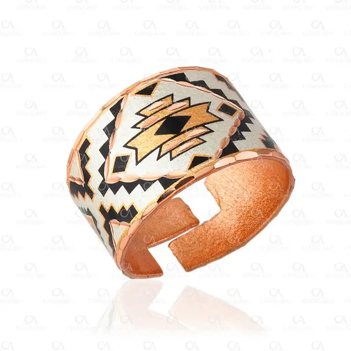 Copper western American Rings
