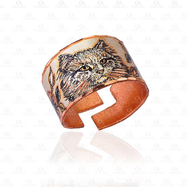 cat Adjustable Ring