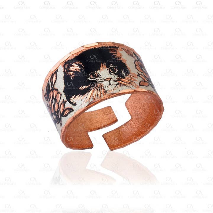 Cat Jewelry sHandmade Kiten Rting