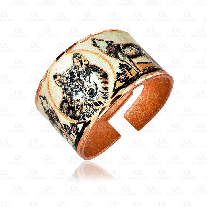 Wolf Adjustable Ring