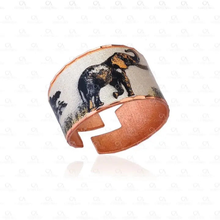 Elephant Adjustable Ring