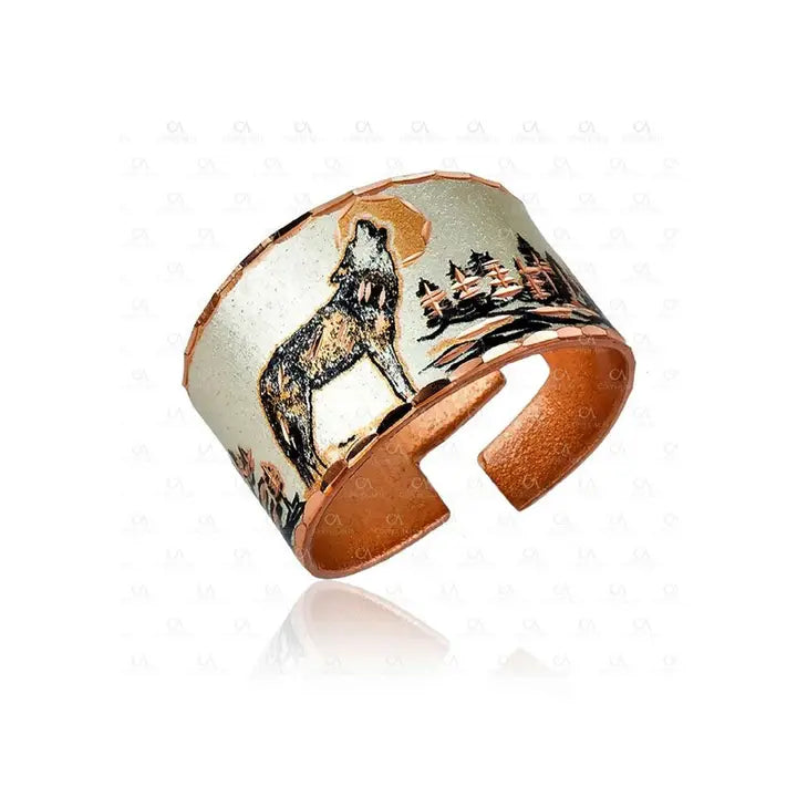 Wolf Adjustable Ring