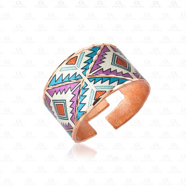 Copper western American Rings