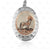 Howling Wolf Locket Necklace