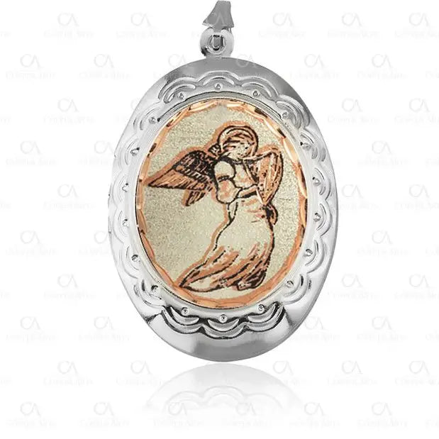 Angel Jewelry Locket Necklace