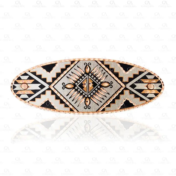 Sunburst western American Hair Clip