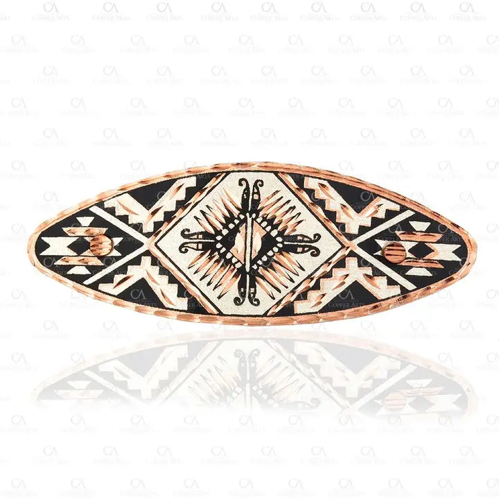 SW Sunburst western Handmade small Barrettes