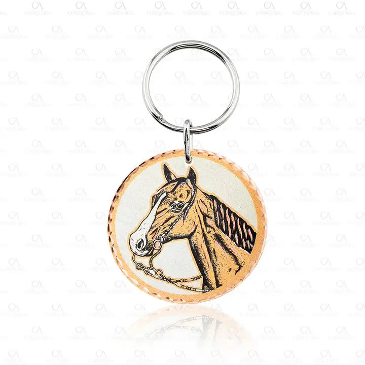 Western Horse Keychains