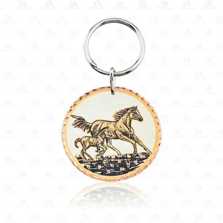 Horse & Foal Keychain