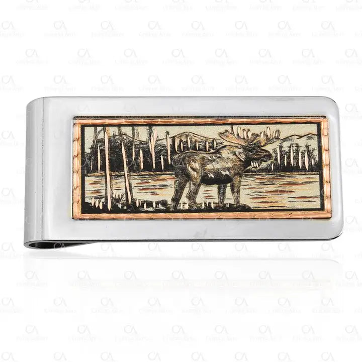 Moose Money Clip