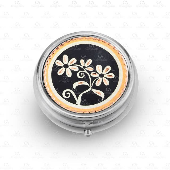 Daisy Flower Pill Box PB-09