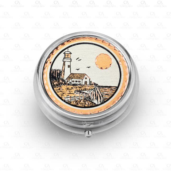 Lighthouse Pill Box