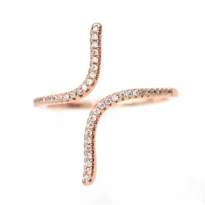 rose gold   adjustable    Ring