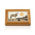 Wooden Box Howling Wolf