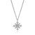 Snow flake  stainless necklace