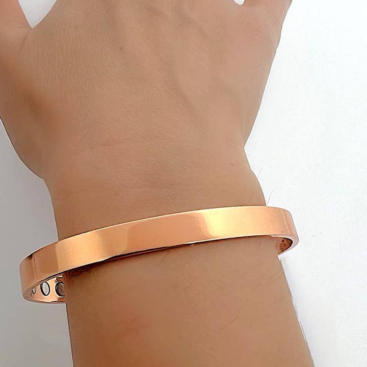 COPPER MAGNETIC  Plain Bracelet  for arthritis