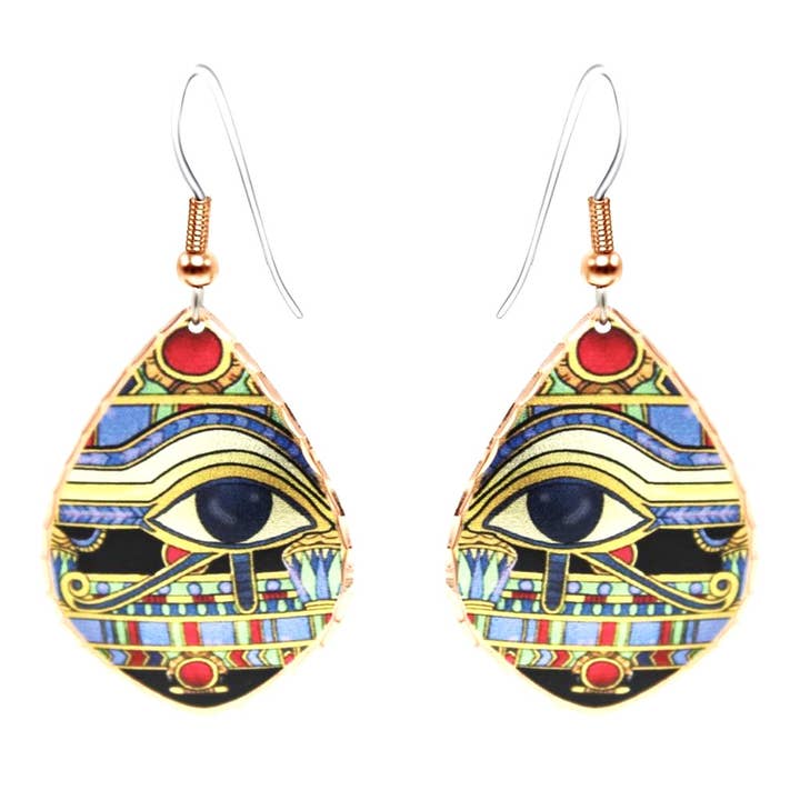 Egyptian Eye of Horus Earrings