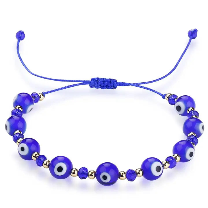 Evil Eye beads  rope  Bracelet
