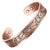 Vintage daisy flower zircon stone magnetic bracelet