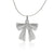 Bow nut Necklace w/stainless steel chain