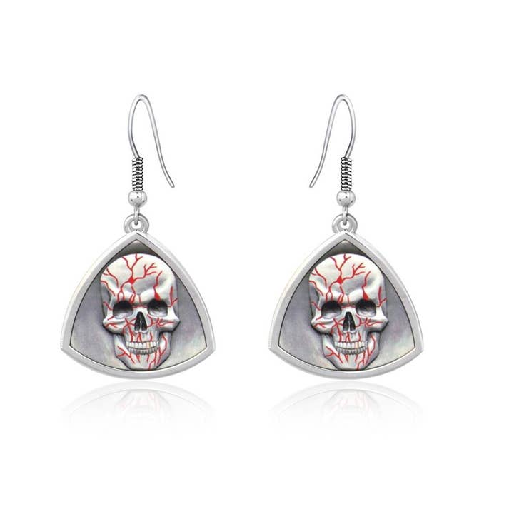 Skull Day of the Dead Earrings