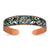 Green Flower Narrow Bracelets
