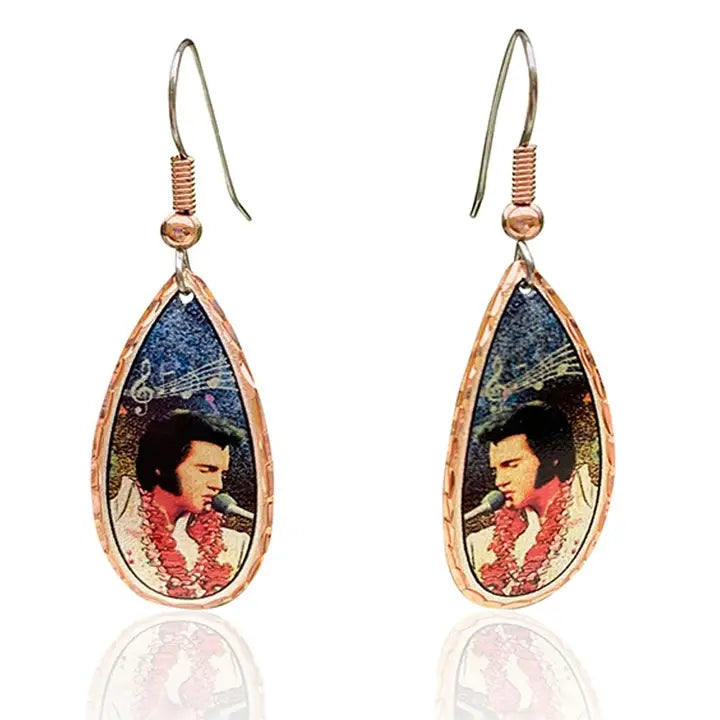Elvis singing Earrings