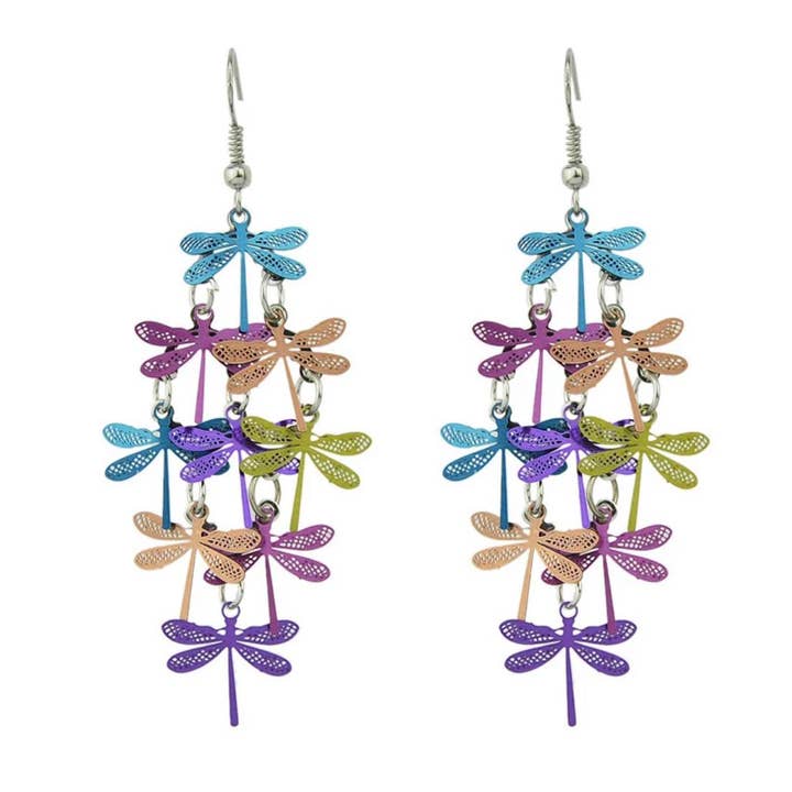 Dragonfly earrings