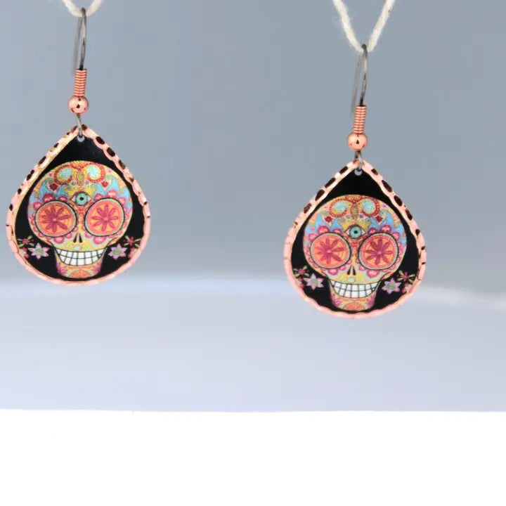 Day of the Dead Earrings CA-135