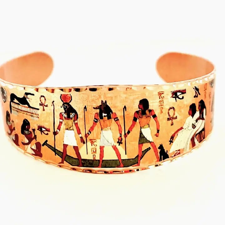 Ancient Egyptian Wall Paintings Bracelets