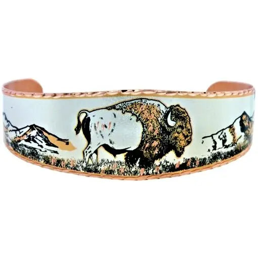 Copper Buffalo Bracelet BR-59