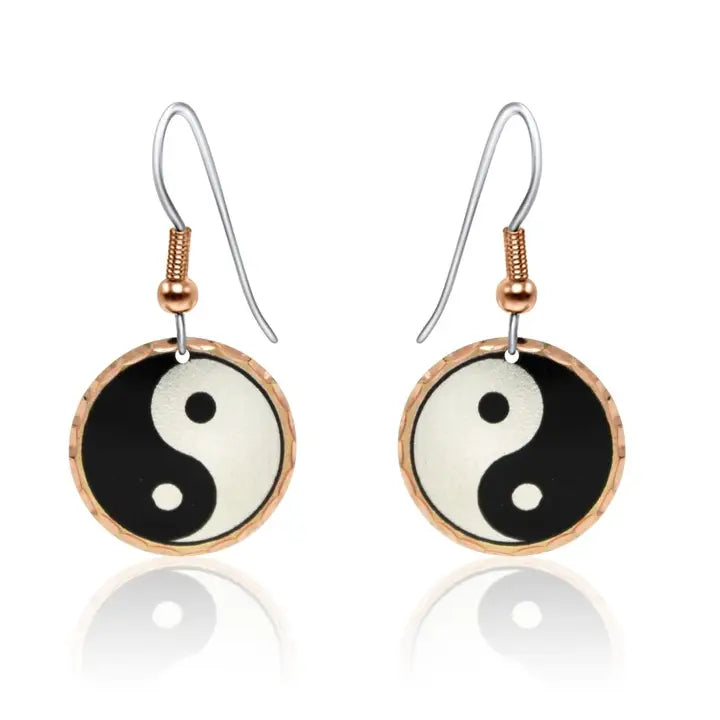Yin Yang Earrings CA-97